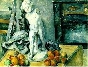 Paul Cezanne stilleben med statyett Germany oil painting reproduction